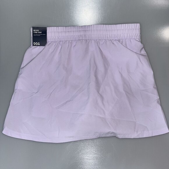 DSG Womens Mid-Rise Stride Skort,‎ Small, Lilac Purple - Picture 2 of 9